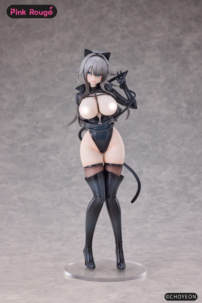Original Character PVC Statue 1/6 Cat Woman Happy-chan DX Ver. Another Color 27 cm   