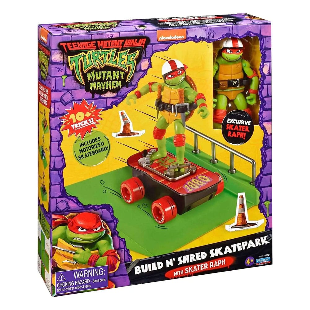 Teenage Mutant Ninja Turtles: Mutant Mayhem Build N' Shred Skatepark Sortiment (8)
