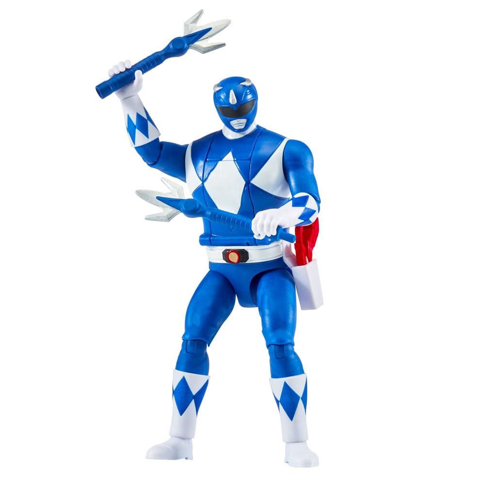 Power Rangers Actionfigur Auto-Morphin Blue Ranger 12 cm