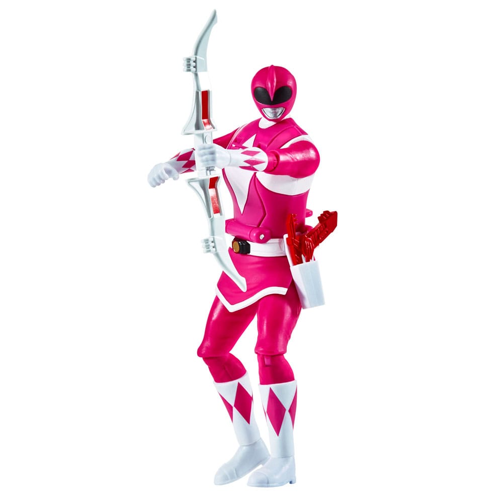 Power Rangers Actionfigur Auto-Morphin Pink Ranger 12 cm