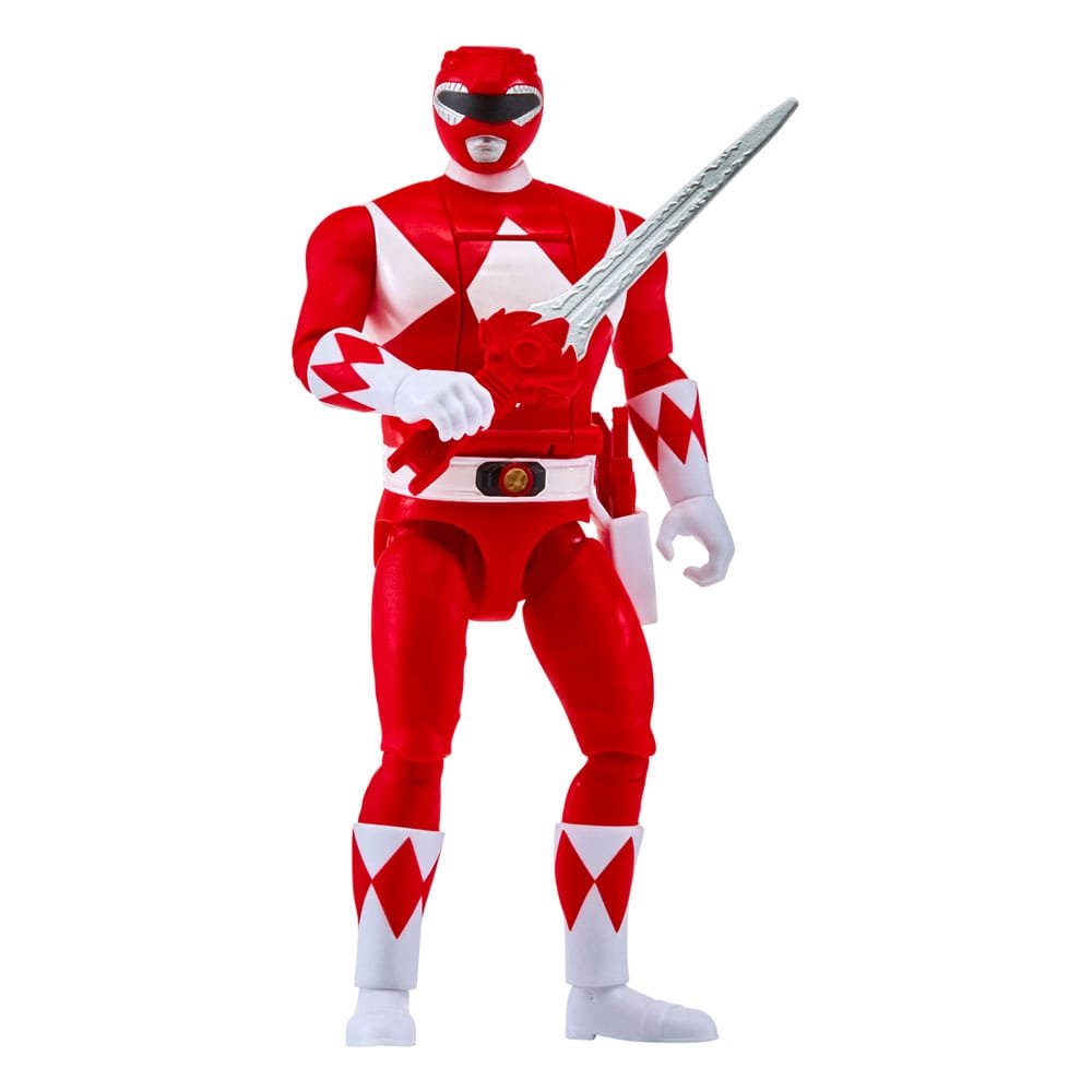 Power Rangers Actionfigur Auto-Morphin Red Ranger 12 cm