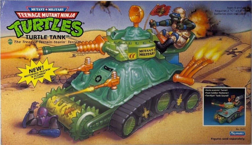 Teenage Mutant Ninja Turtles Fahrzeug Turtle Tank heo EU Exclusive 25 cm 