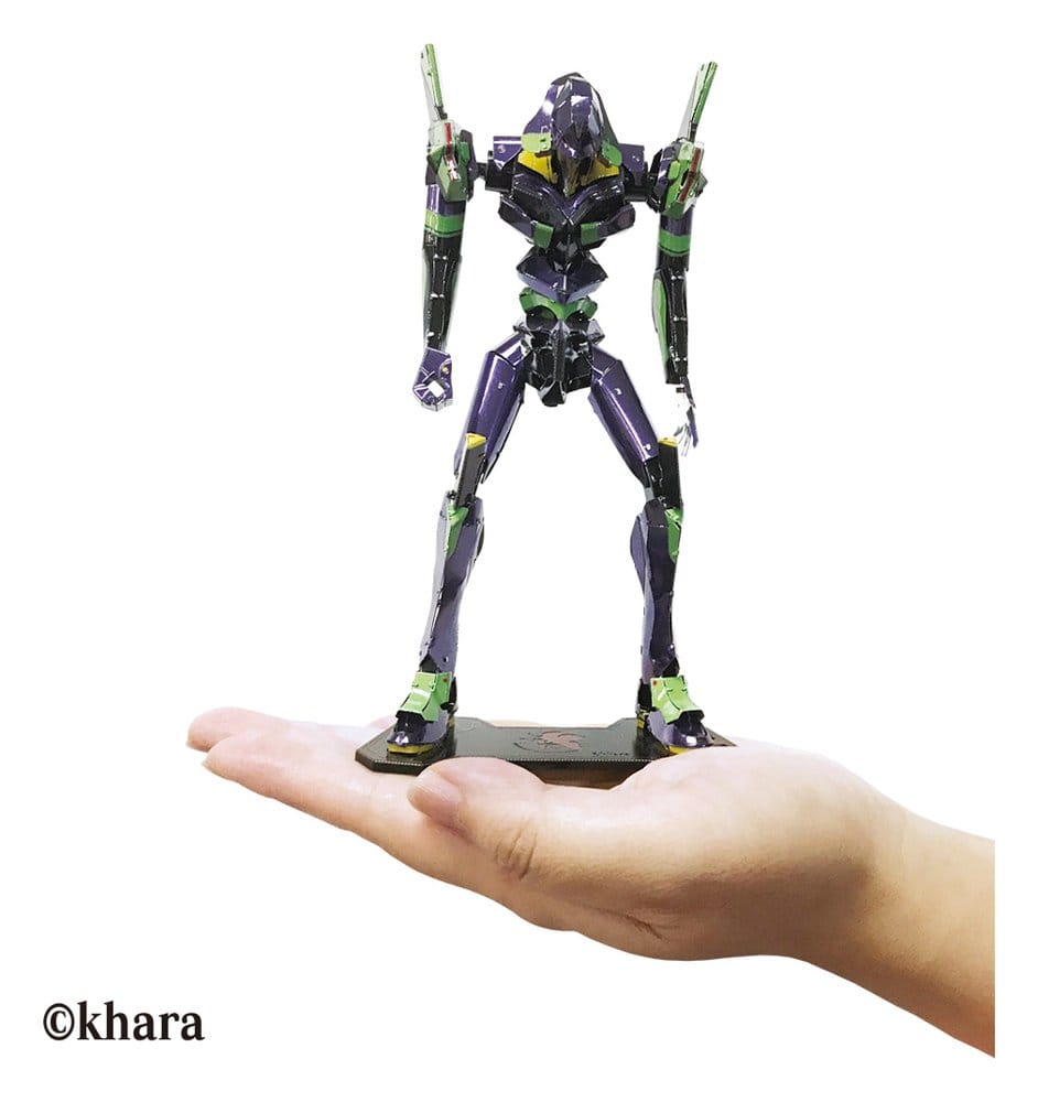 Evangelion Metallic Nano Plastic Model Kit Unit 01 17 cm