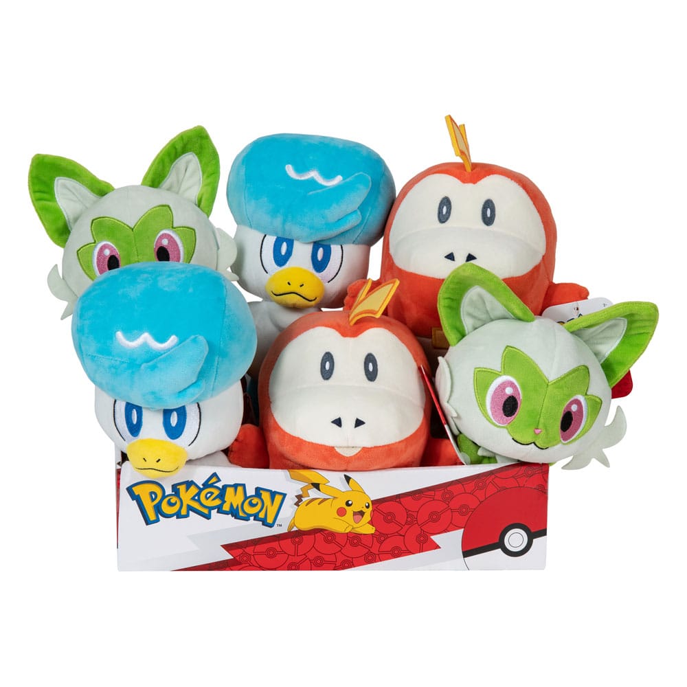 Pokémon Plüschfiguren Generation IX 20 cm Sortiment (6)  