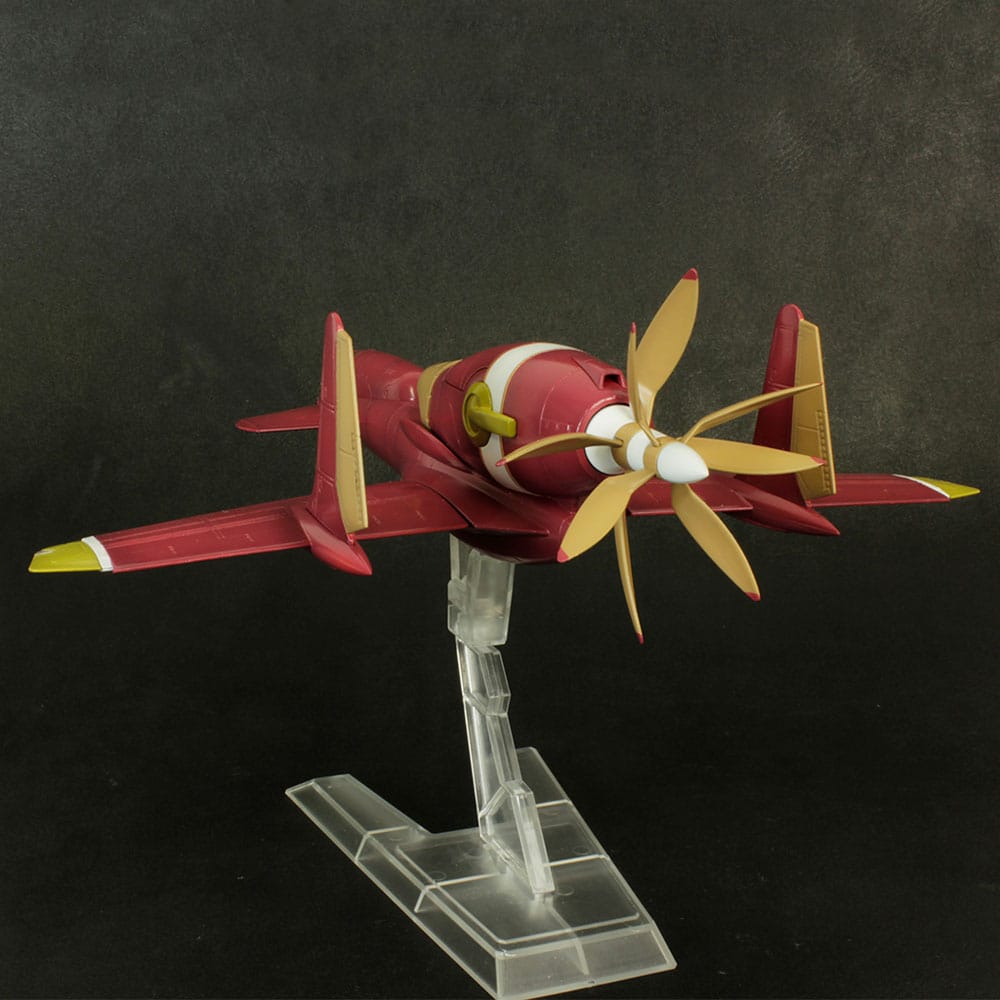 Royal Space Force: The Wings of Honnêamis Plastic Model Kit 1/72 Honneamise Oukoku Air Force Fighter Schira-DOW 3rd (Single Seat Type) 21 cm 