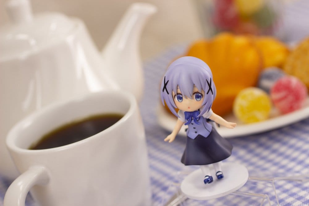Is the Order a Rabbit? Bloom Plafia Plastic Model Kit Chino (Mini Figure set) 14 cm