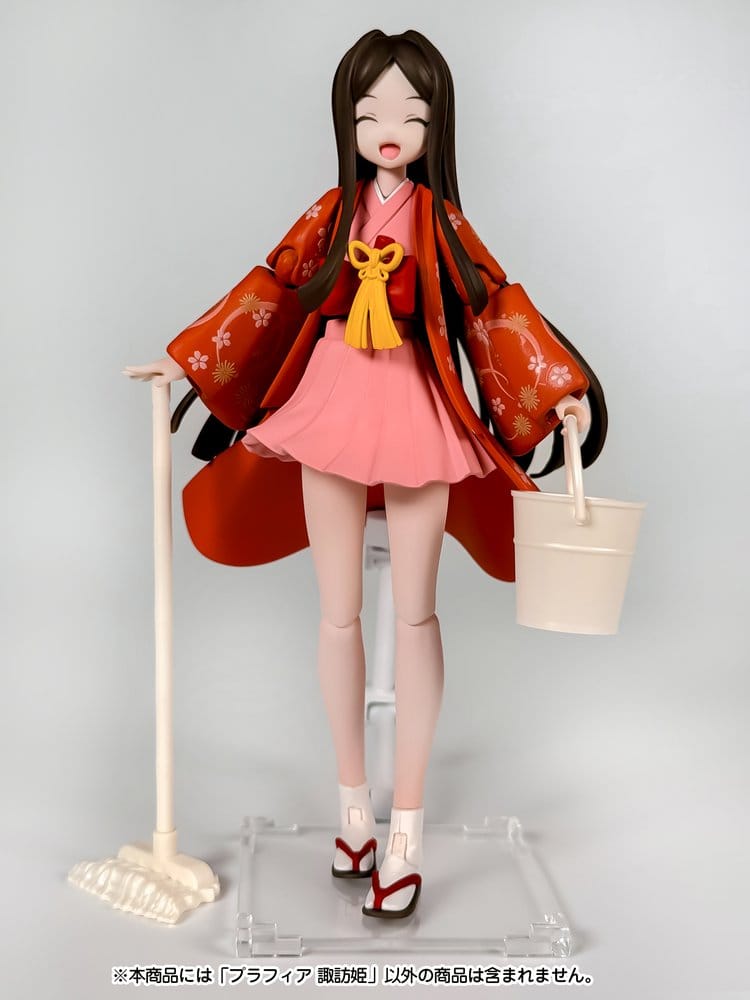 Suwahime Plafia Plastic Model Kit Suwahime (Minifiguren-Set) 14 cm