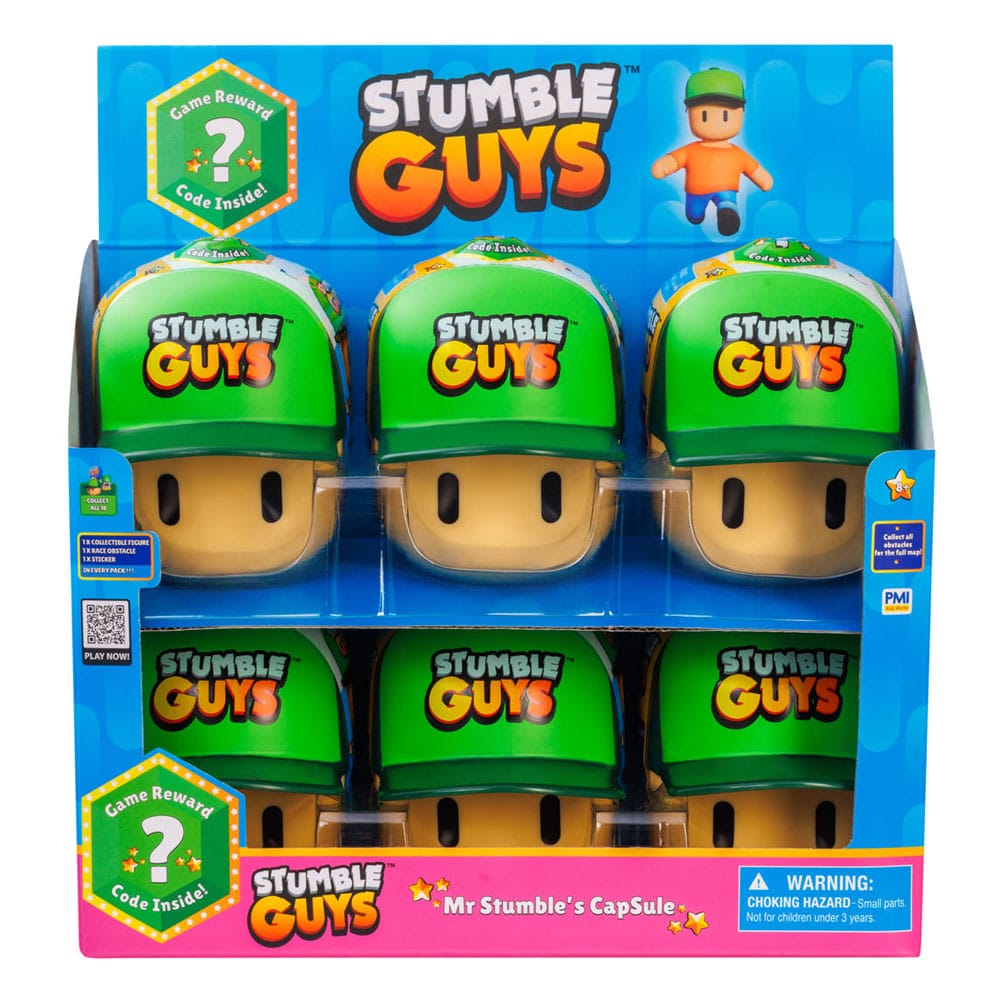 Stumble Guys Blind Cap Figuren Mr. Stumble Cap Display (6)