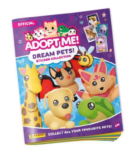 Adopt me! On Roblox Sticker Collection Album *Deutsche Version*