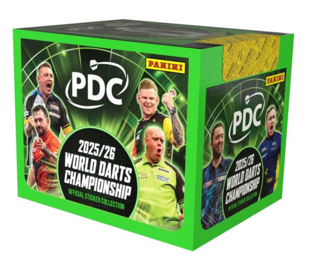 PDC World Darts Championship 2025/26 Stickers Box (36) 