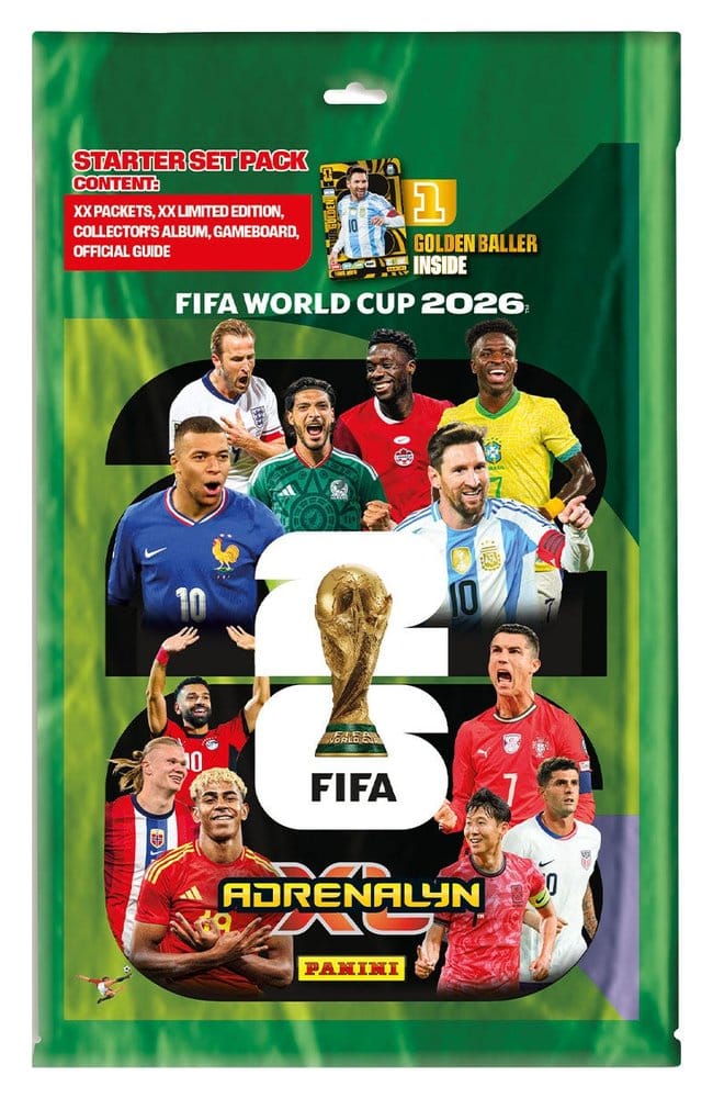 FIFA World Cup 2026 Adrenalyn XL Trading Cards Starterset *Deutsche Version*