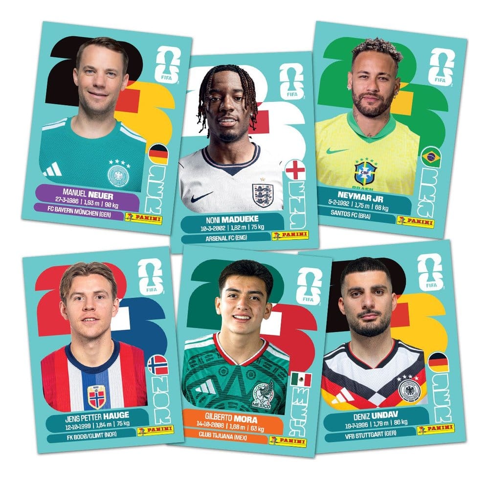 FIFA World Cup 2026 Stickerkollektion Update Set