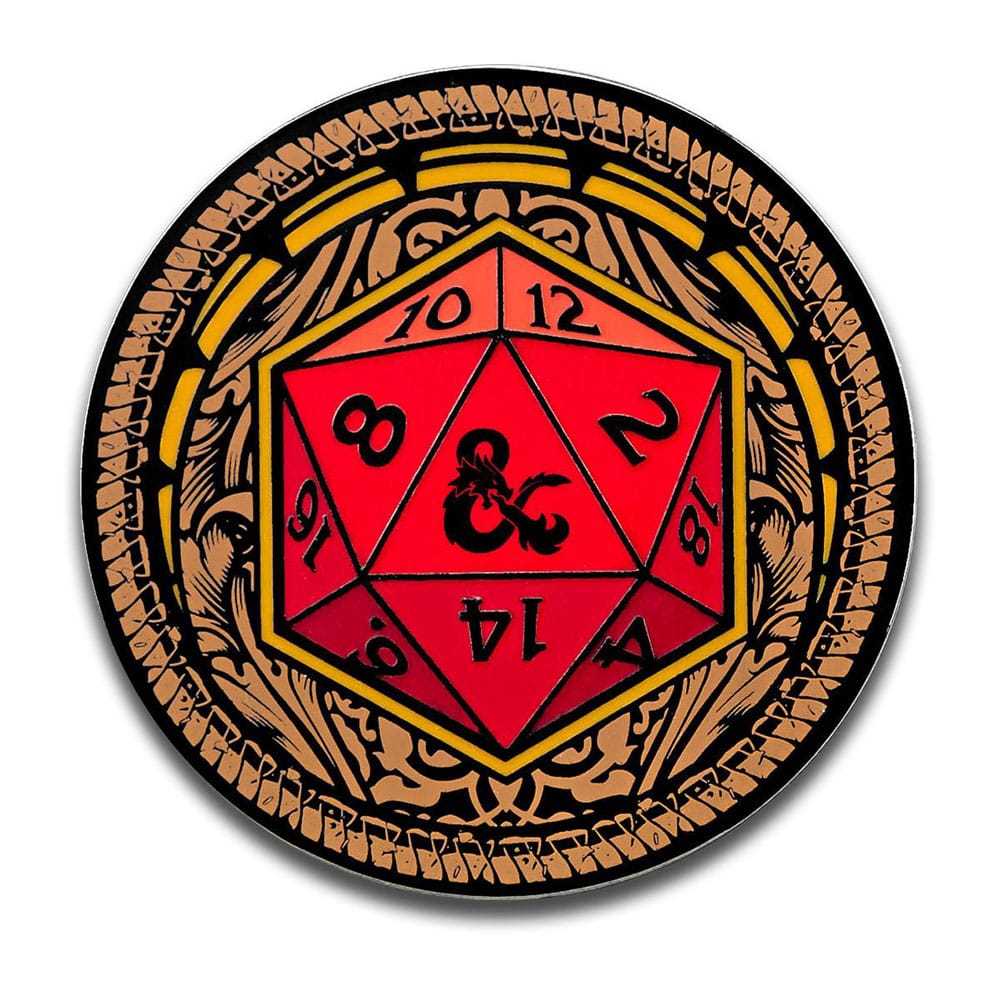 Dungeons & Dragons Ansteck-Pins  Blind Box Mystery D20 Pins Sortiment (10)