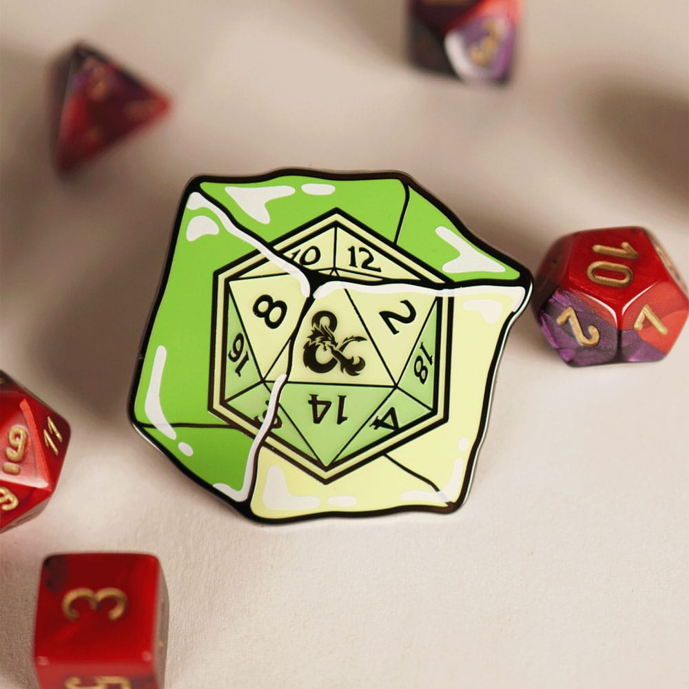 Dungeons & Dragons Ansteck-Pins  Blind Box Mystery D20 Pins Sortiment (10)
