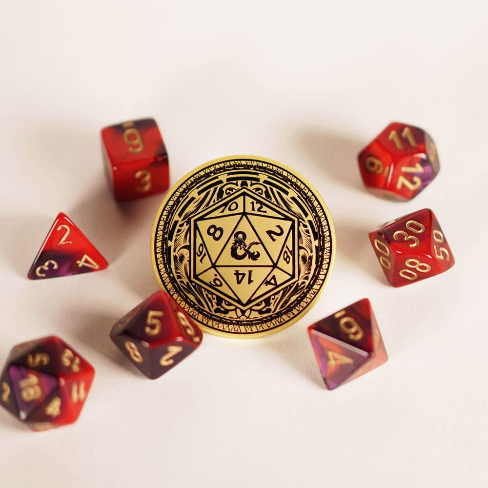 Dungeons & Dragons Ansteck-Pins  Blind Box Mystery D20 Pins Sortiment (10)