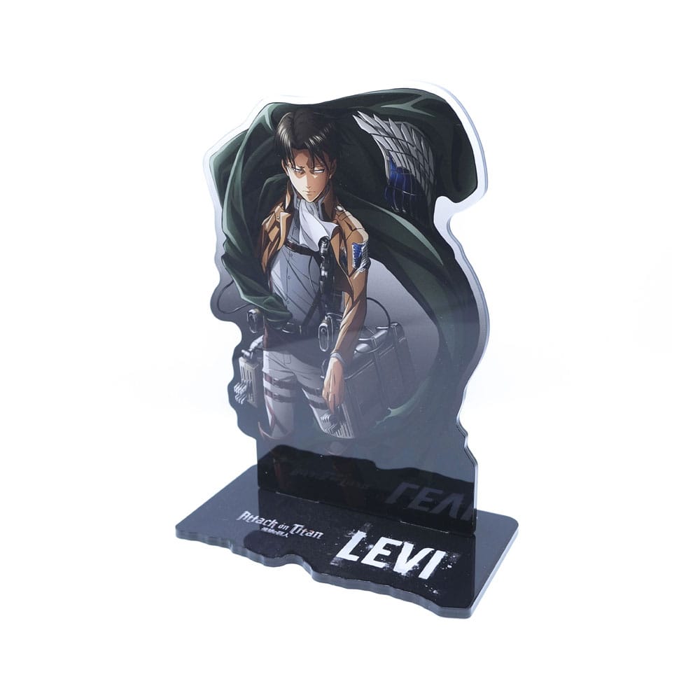 Attack on Titan Acryl Figur Levi Battle-Ready 18 cm           