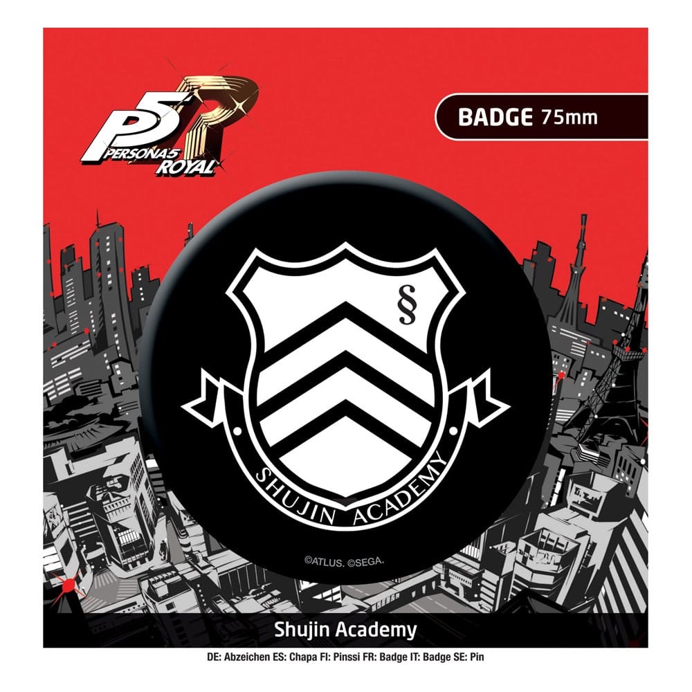 Persona 5 Royal Ansteck-Button Shujin Academy    