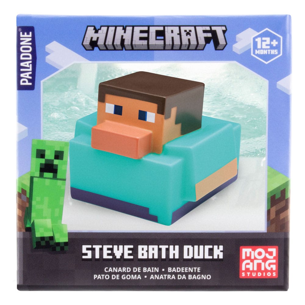 Minecraft Badeente Steve 6 cm  
