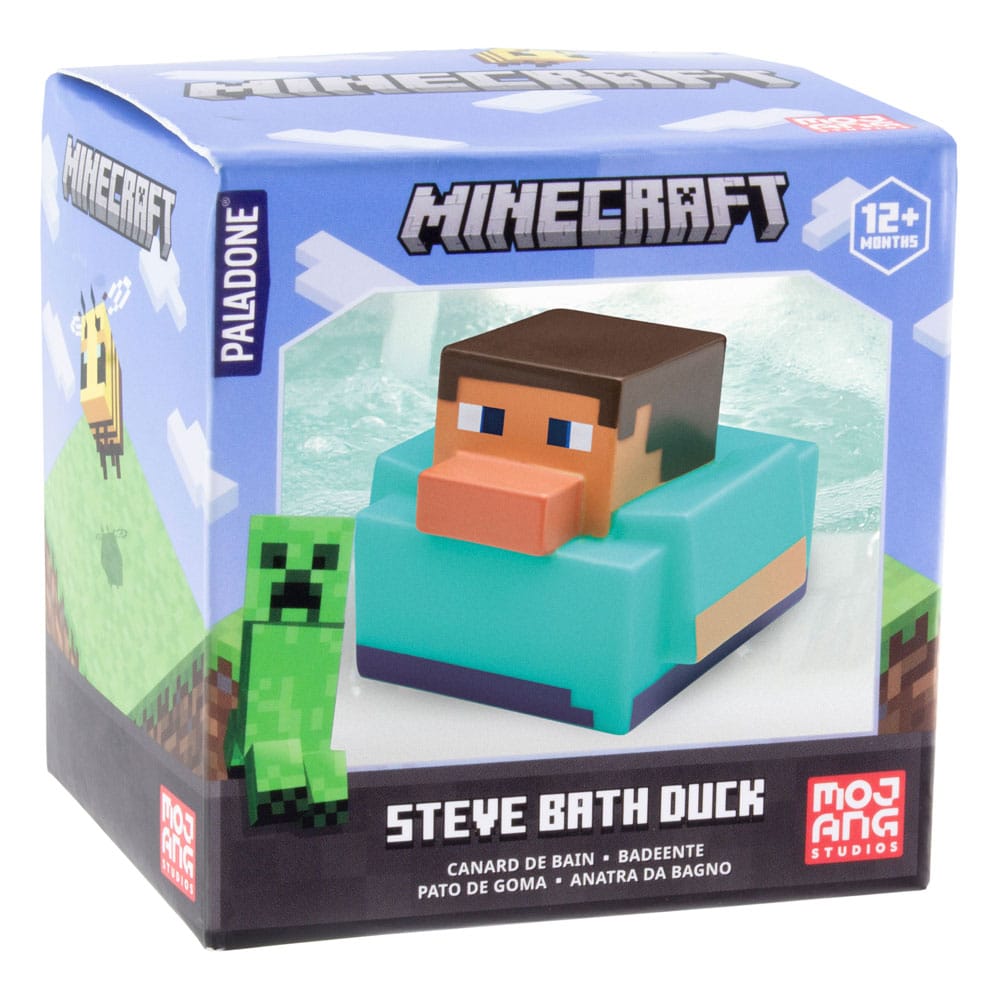 Minecraft Badeente Steve 6 cm  