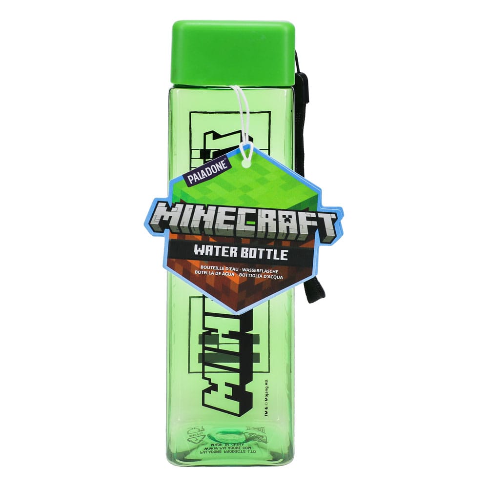 Minecraft Trinkflasche Square Shaped 
