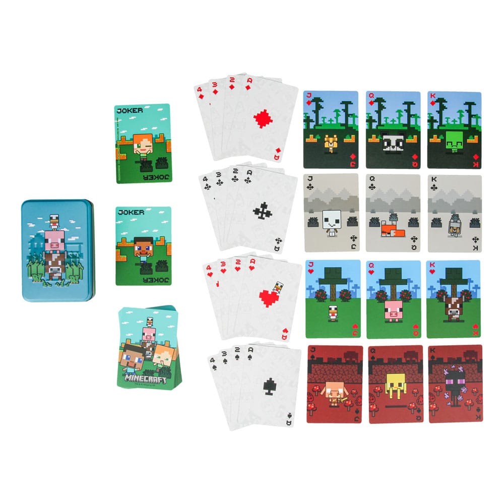 Minecraft Spielkarten Animals