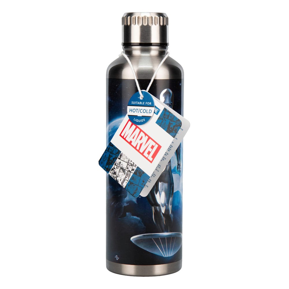 Fantastic Four Metal Trinkflasche Silver Surfer   