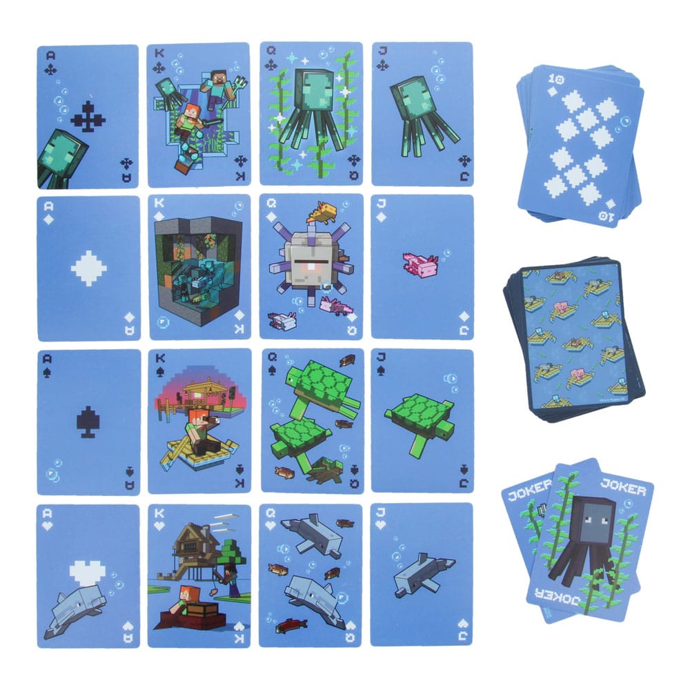 Minecraft Spielkarten Waterproof 