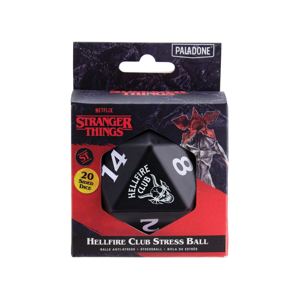 Stranger Things 5 Anti-Stress-Ball Hellfire Club Dice 