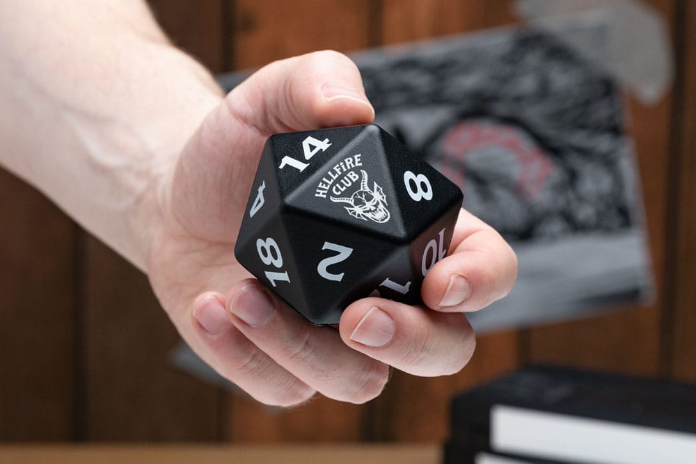 Stranger Things 5 Anti-Stress-Ball Hellfire Club Dice 