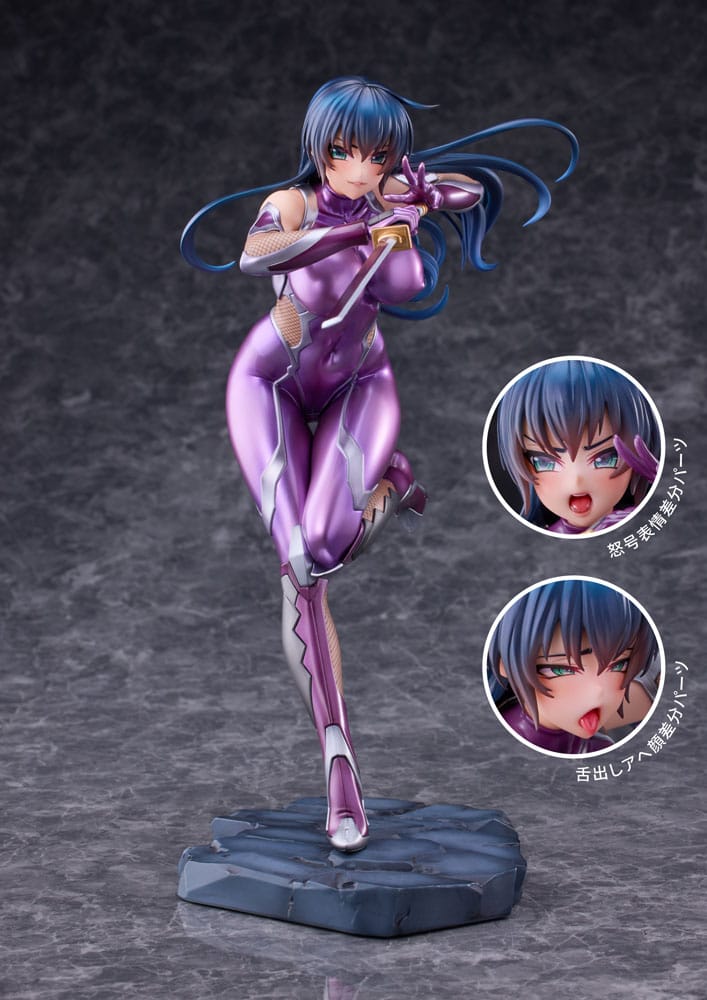 Taimanin Asagi Zero Statue 1/6 Asagi Igawa 28 cm  