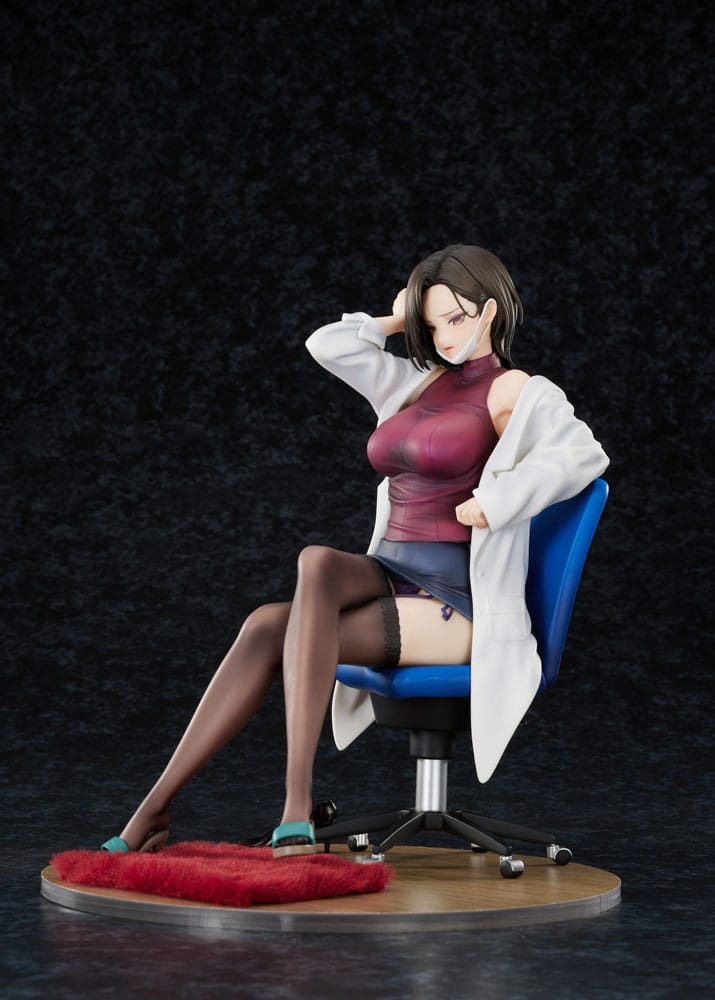 Original Character Statue 1/6 The Sulky School Nurse Illustrated by Keso Shirou 22 cm            