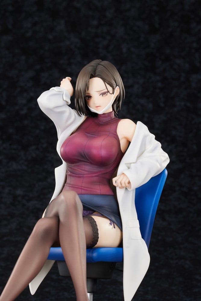 Original Character Statue 1/6 The Sulky School Nurse Illustrated by Keso Shirou 22 cm            