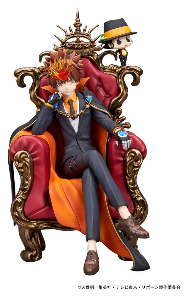 Katekyo Hitman Reborn PVC Figur Tsunayoshi Sawada & Reborn 21 cm