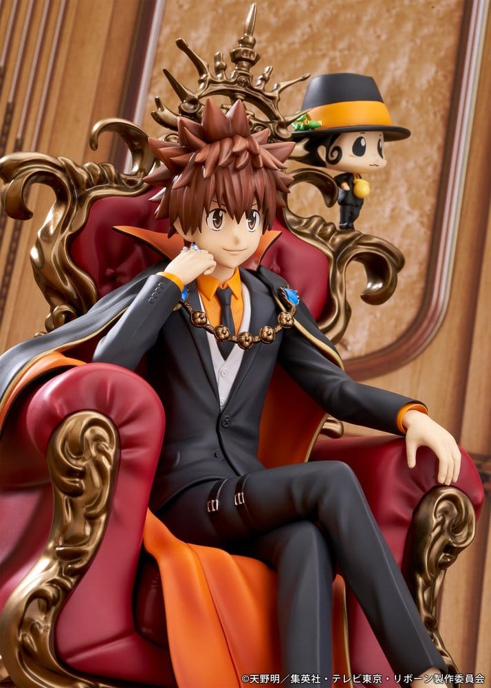 Katekyo Hitman Reborn PVC Figur Tsunayoshi Sawada & Reborn 21 cm