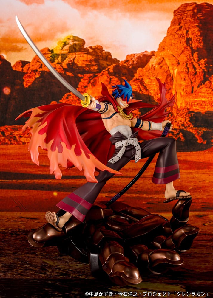 Tengen Toppa Gurren Lagann PVC Statue Kamina & Gurren 27 cm      