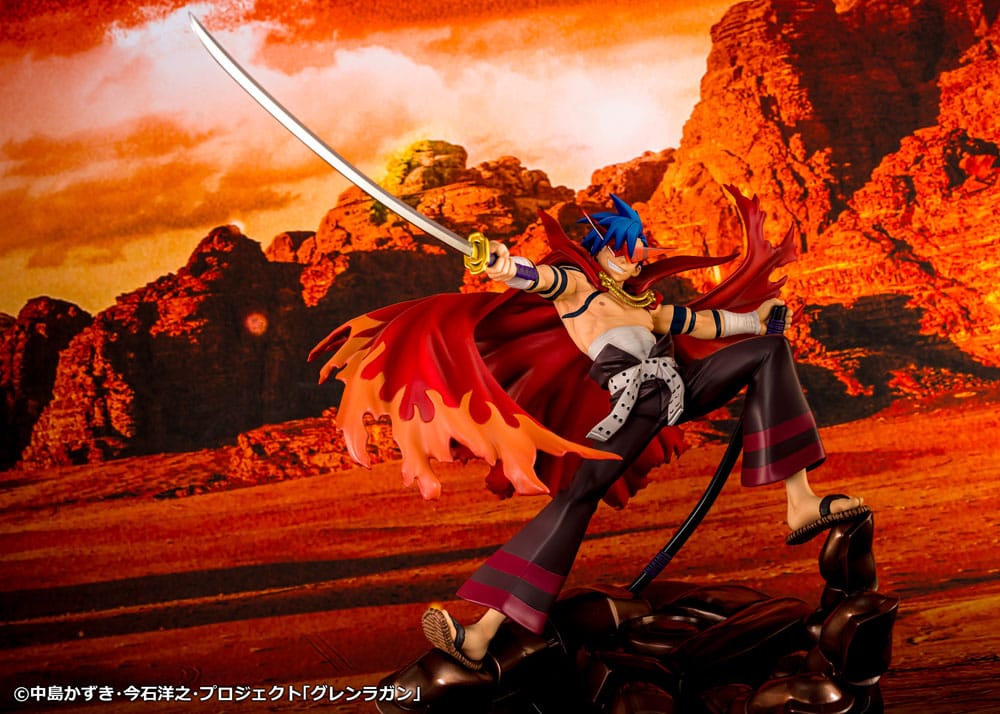 Tengen Toppa Gurren Lagann PVC Statue Kamina & Gurren 27 cm      