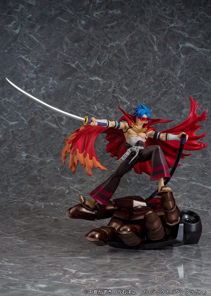 Tengen Toppa Gurren Lagann PVC Statue Kamina & Gurren 27 cm      