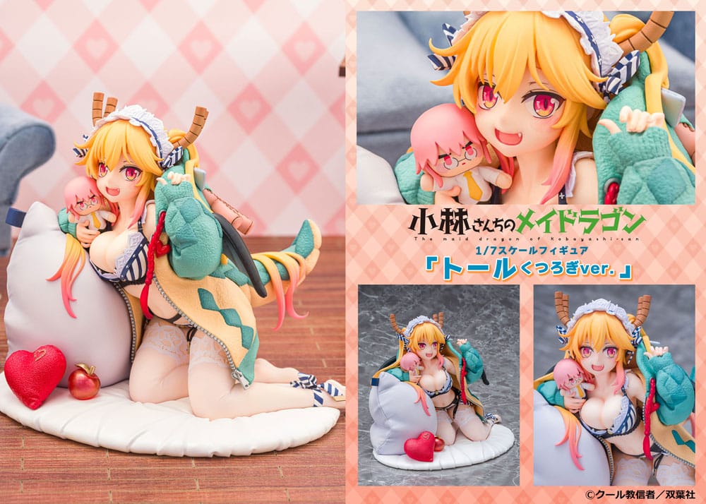 Miss Kobayashi´s Dragon Maid PVC Statue 1/7 Tohru Dragon hoodie Ver. 15 cm             