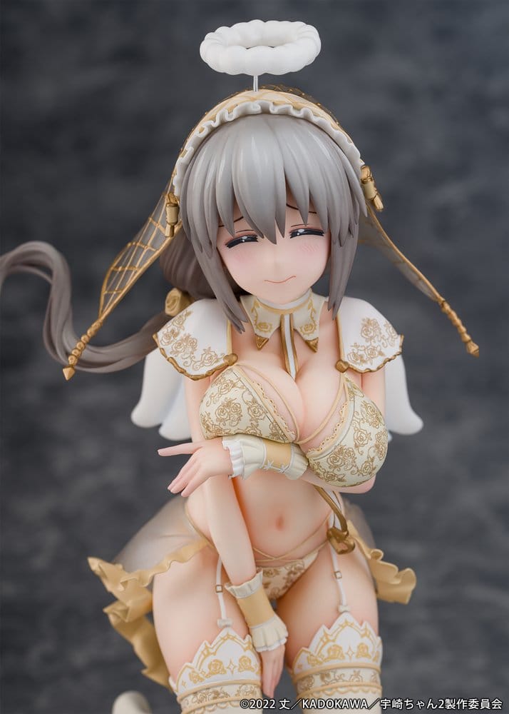 Uzaki-chan Wants to Hang Out! PVC Statue 1/7 Tsuki Uzaki Angel Ver. 19 cm   
