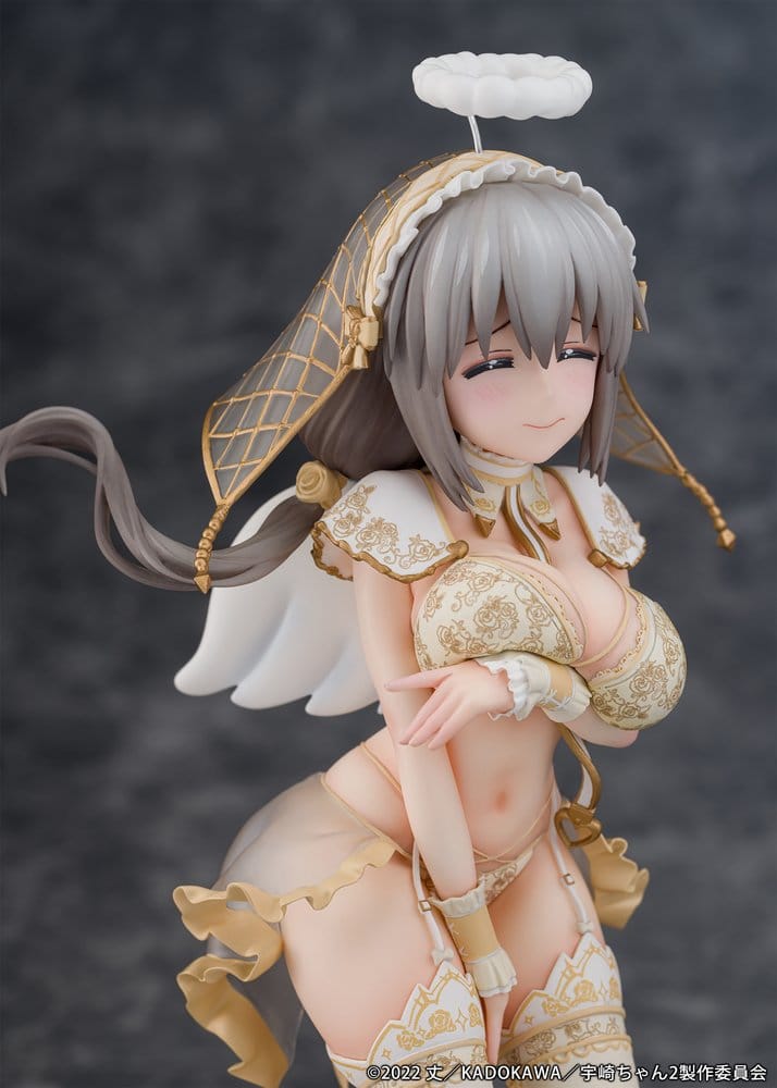 Uzaki-chan Wants to Hang Out! PVC Statue 1/7 Tsuki Uzaki Angel Ver. 19 cm   