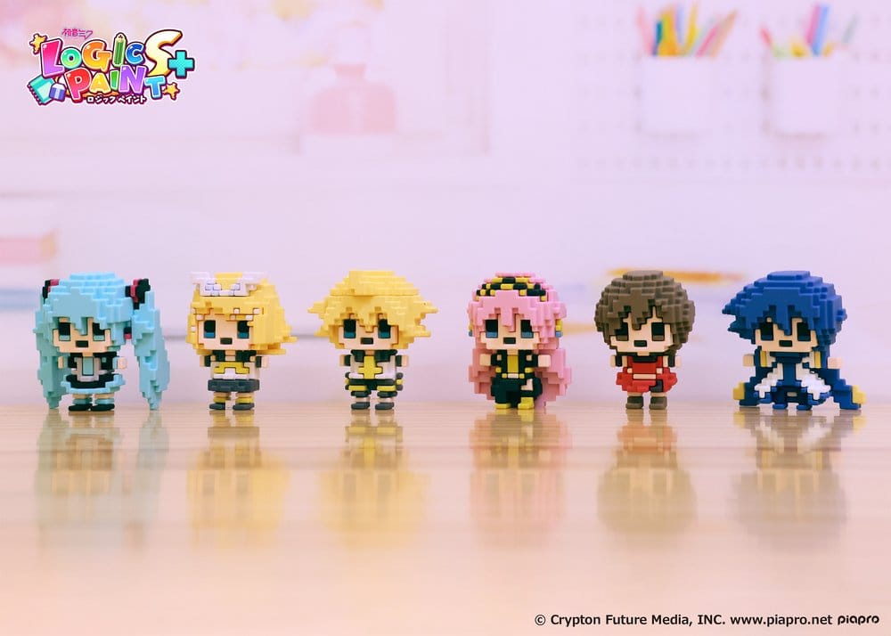 Vocaloid BuilDot Minifiguren Akatans Piapro Characters Blind Box Sortiment (6)      