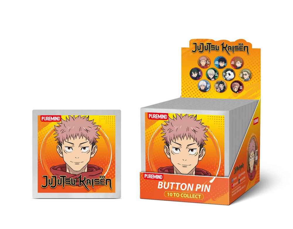 Jujutsu Kaisen Ansteck-Pins Blind Box Display (10)