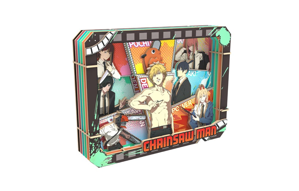 Chainsaw Man Modellbausatz Wooden Gallery (L) Charaters United