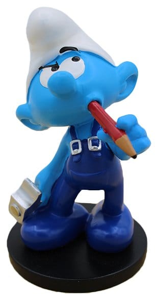 Die Schlümpfe Statue Handwerker-Schlumpf 11 cm