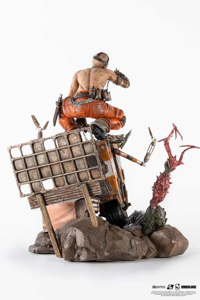 Borderlands 3 Statue 1/6 Psycho & Claptrap Diorama 40 cm    