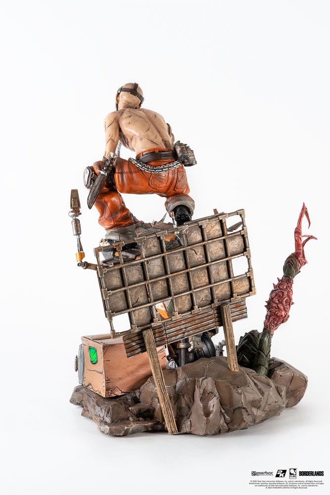 Borderlands 3 Statue 1/6 Psycho & Claptrap Diorama 40 cm    