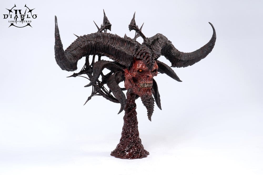 Diablo IV Art Mask Replik 1/2 Scale Mephisto 43 cm