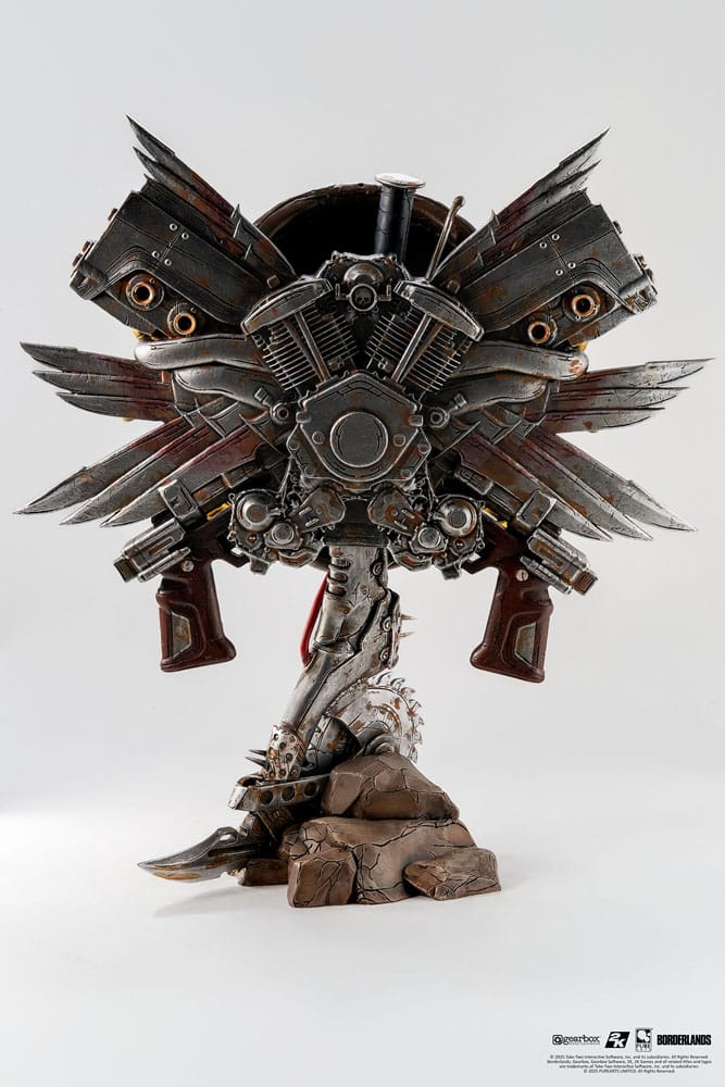 Borderlands Replik 1/1 Scale Art Mask Psycho Bandit 46 cm