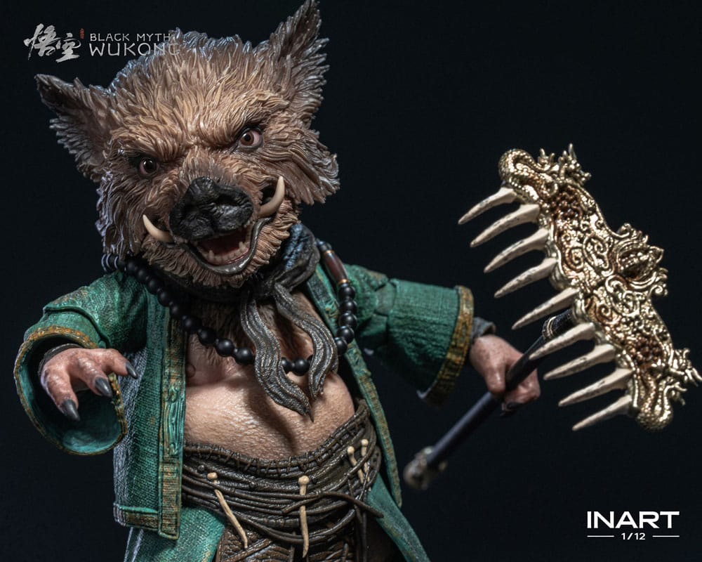 Black Myth: Wukong Actionfigur 1/12 Zhu Bajie 15 cm      