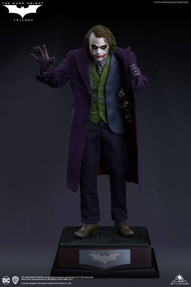 The Dark Knight Statue 1/4 Heath Ledger Joker Regular Edition 52 cm 